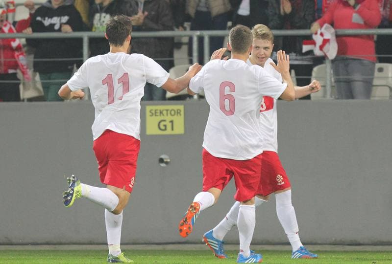 Football. European Youth Championship Qualifiers. Poland U21 - Sweden U21. 12.10.2013