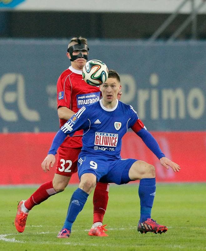 Football. T-Mobile Ekstraklasa. Piast Gliwice - Podbeskidzie Bielsko Biala. 24.05.2015