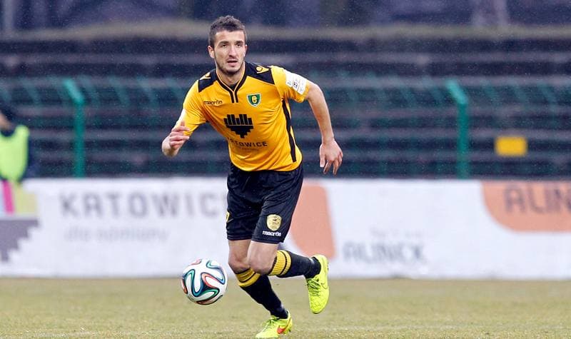 Football. I Liga. GKS Katowice - Flota Swinoujscie. 14.03.2015