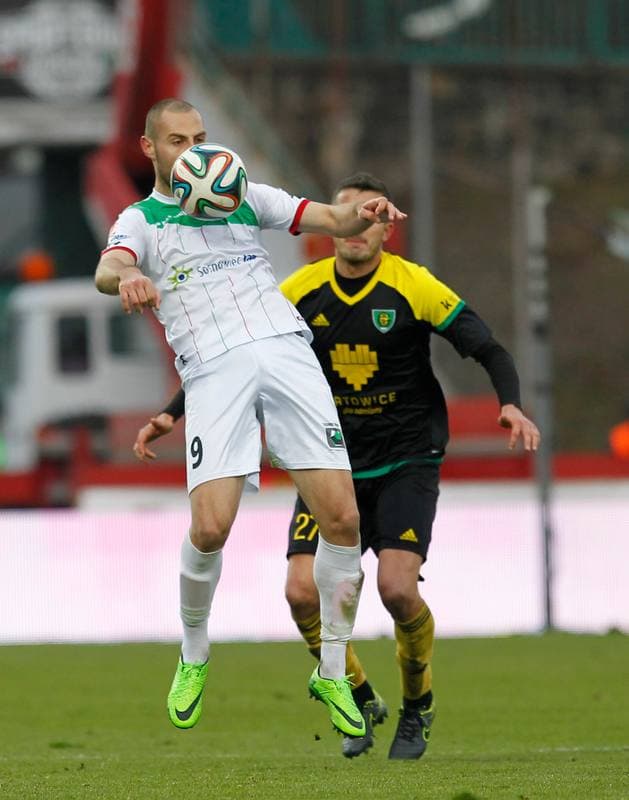 Football. I Liga. Zaglebie Sosnowiec - GKS Katowice. 29.11.2015