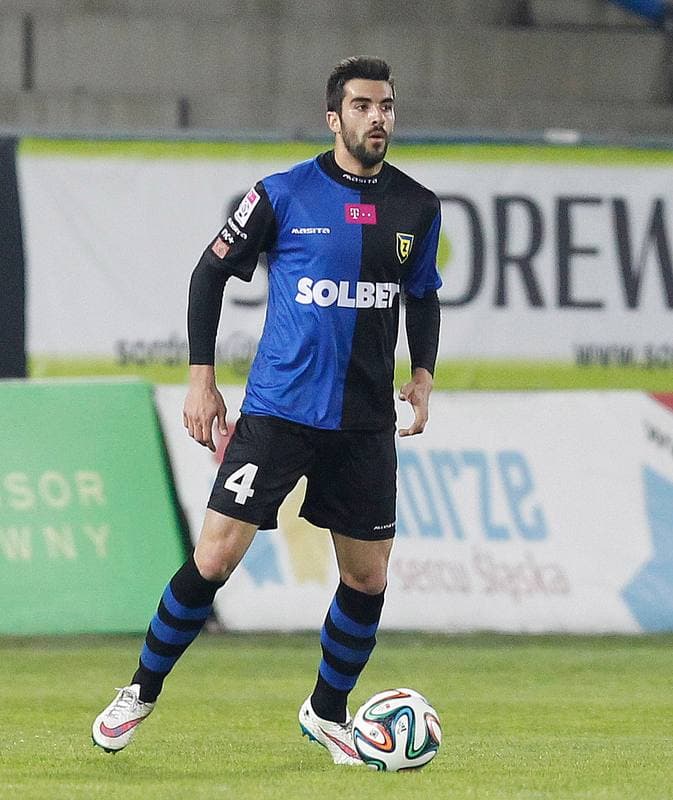 Football. T-Mobile Ekstraklasa. Gornik Zabrze - Zawisza Bydgoszcz. 29.04.2015