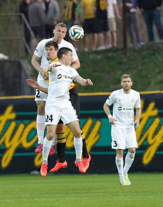 Football. I Liga. GKS Katowice - Zaglebie Lubin. 25.04.2015