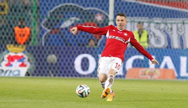Football. T-Mobile Ekstraklasa. Wisla Krakow - Gornik Zabrze. 09.05.2015