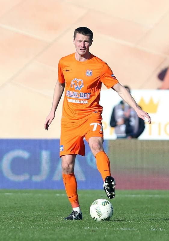 Football. PKO BP Ekstraklasa. Termalica Bruk-Bet Nieciecza - Korona Kielce. 02.04.2016
