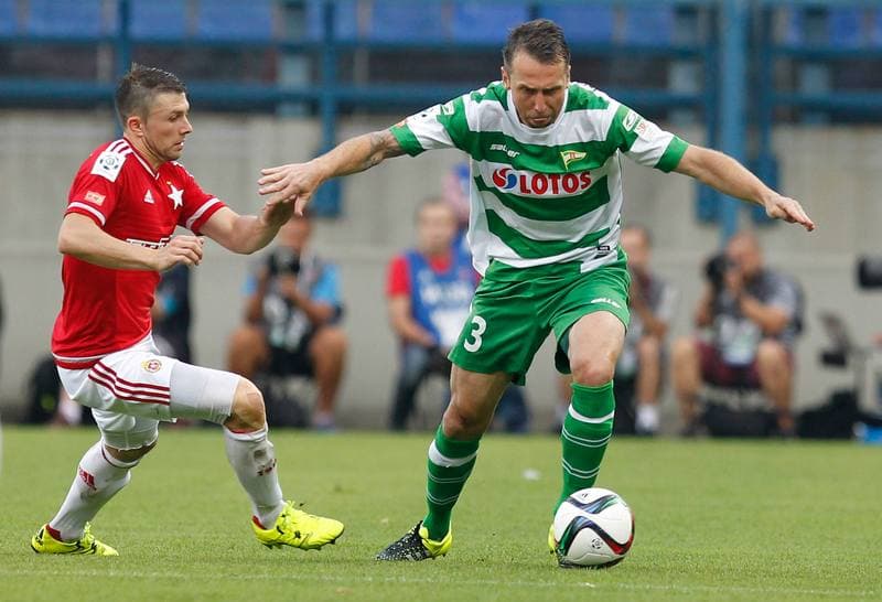 Football. PKO BP Ekstraklasa. Wisla Krakow - Lechia Gdansk. 16.08.2015