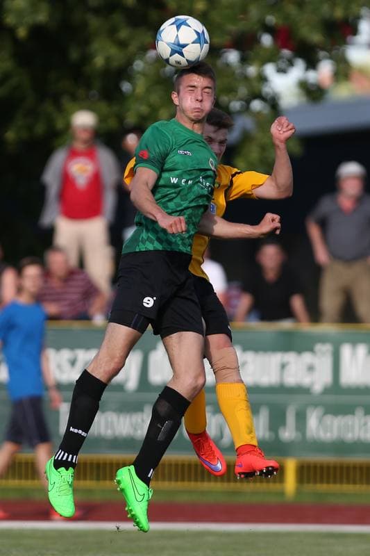 Football. Playoff for III Liga. Gwarek Tarnowskie Gory - Unia Turza Slaska. 18.06.2016