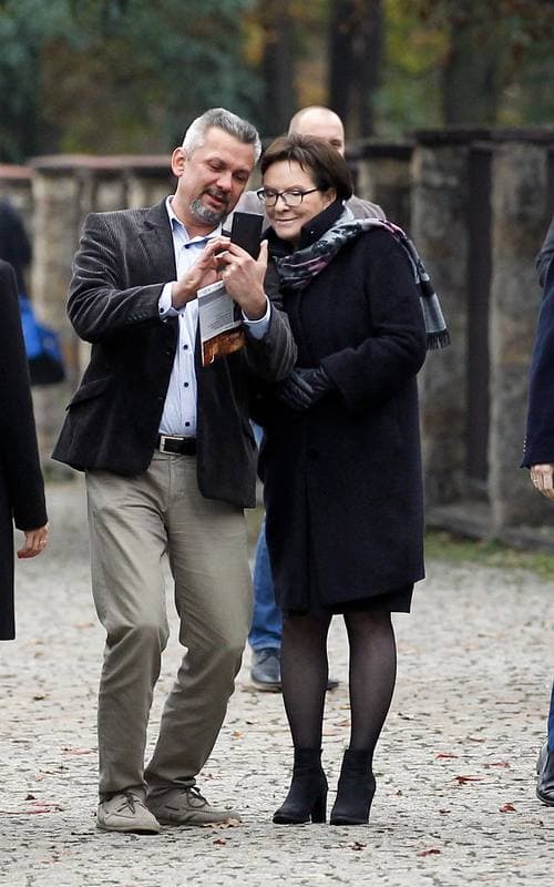 Prime Minister Ewa Kopacz. Visit to KWK Wujek. 22.10.2015