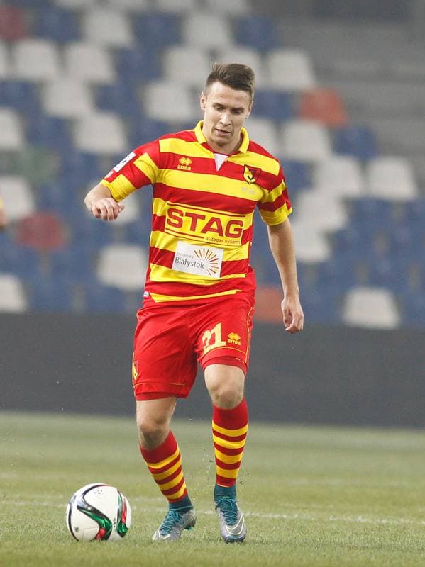 Football. PKO BP Ekstraklasa. Podbeskidzie Bielsko Biala - Jagiellonia Bialystok. 02.11.2015