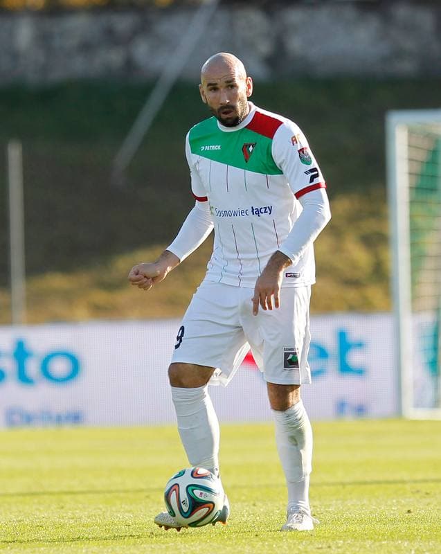 Football. Polish First League. Zaglebie Sosnowiec - Chrobry Glogow. 08.11.2015