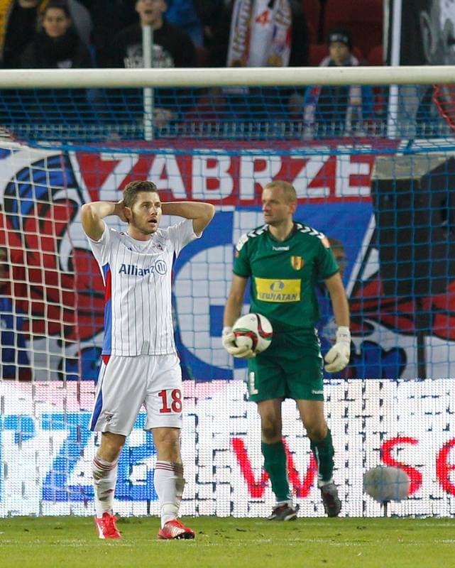 Football. PKO BP Ekstraklasa. Gornik Zabrze - Korona Kielce. 08.11.2015