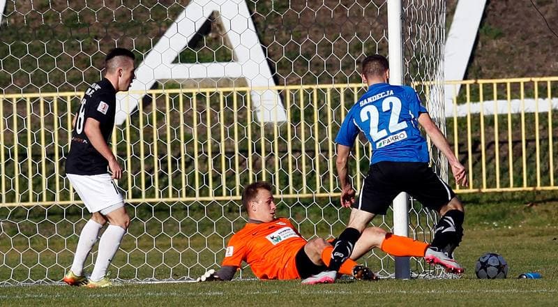 Football. I Liga. Rozwoj Katowice - Sandecja Nowy Sacz. 14.11.2015