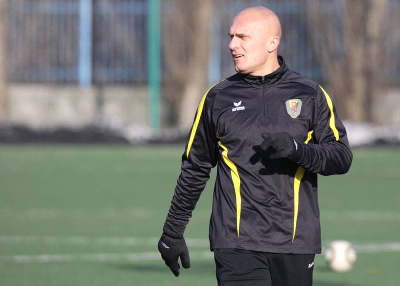 Football. Ruch Radzionkow. Training. 17.01.2011