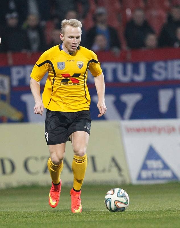 Football. III Liga Opolsko - Slaska. Polonia Bytom - Polonia Laziska Gorne. 11.11.2014