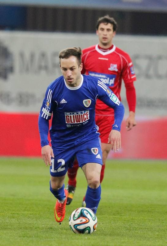 Football. T-Mobile Ekstraklasa. Piast Gliwice - Podbeskidzie Bielsko Biala. 24.05.2015