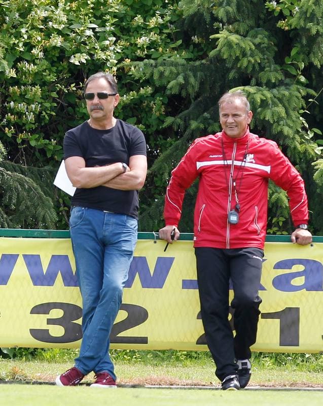 Football. Sparing. Podbeskidzie Bielsko Biala - LZS Piotrowka. 24.06.2015
