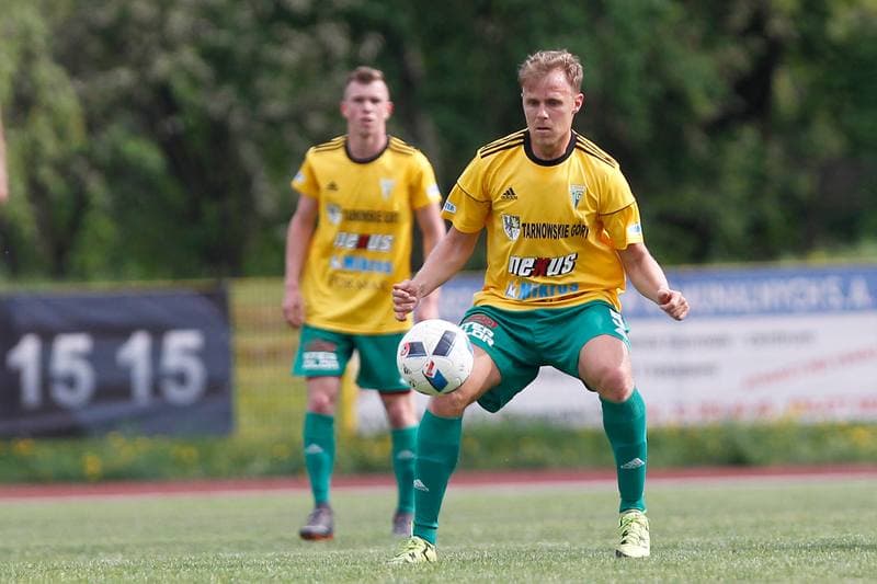 Football. III Liga. Gwarek Tarnowskie Gory - Skra Czestochowa. 01.05.2018
