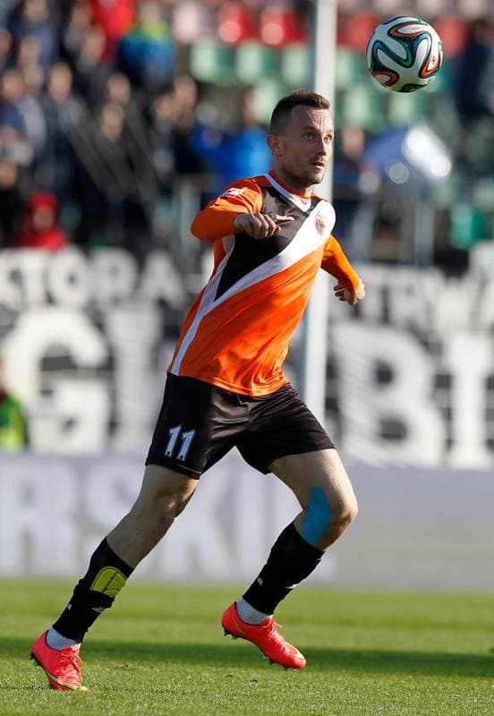 Football. Polish First League. Zaglebie Sosnowiec - Chrobry Glogow. 08.11.2015