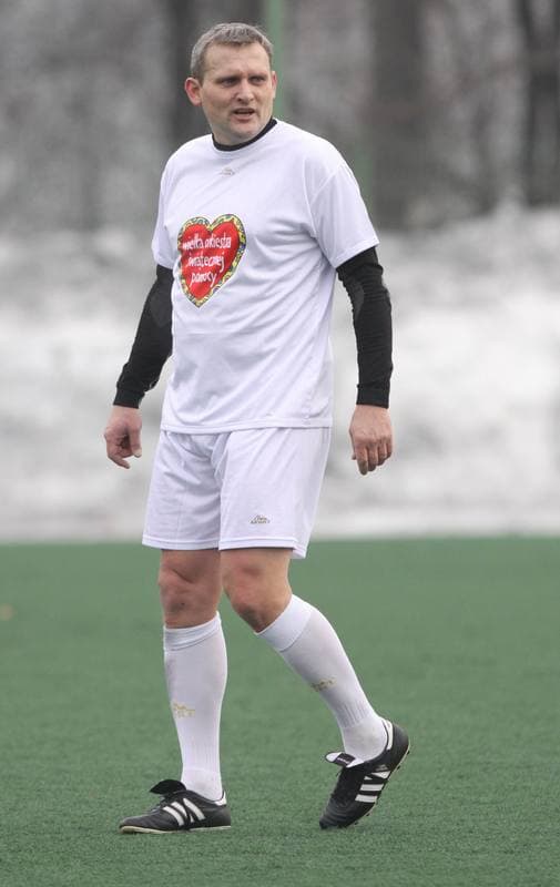 Football. XIX Final WOSP. Reprezentacja WOSP - Reprezentacja Slaska. 09.01.2011