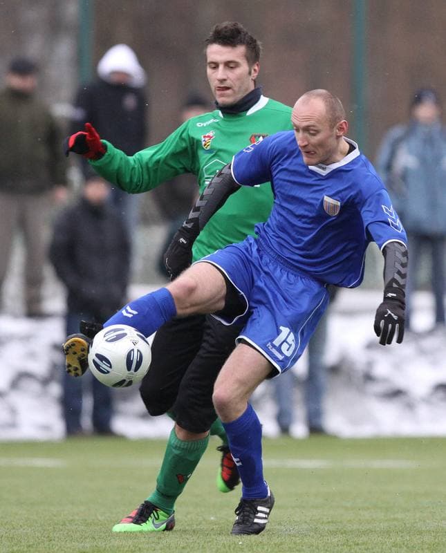Football. Friendly Match. Zaglebie Sosnowiec - Polonia Bytom. 21.01.2011