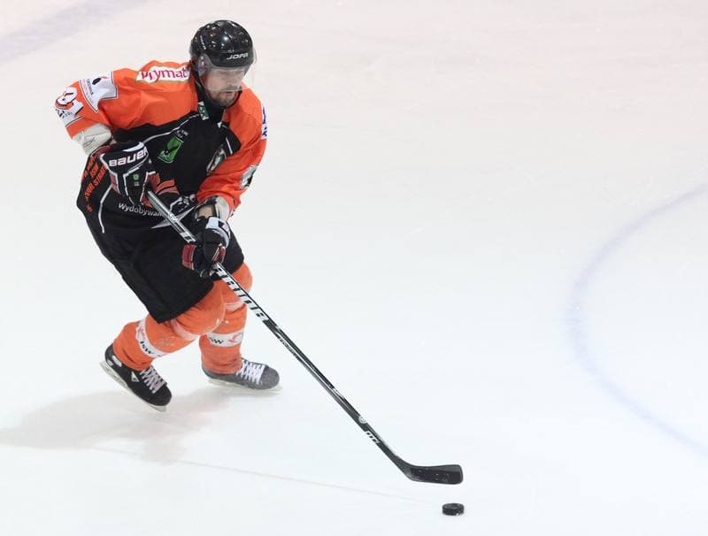 Ice Hockey. Polska Liga Hokejowa. JKH GKS Jastrzebie - Comarch Cracovia Krakow. 29.03.2013