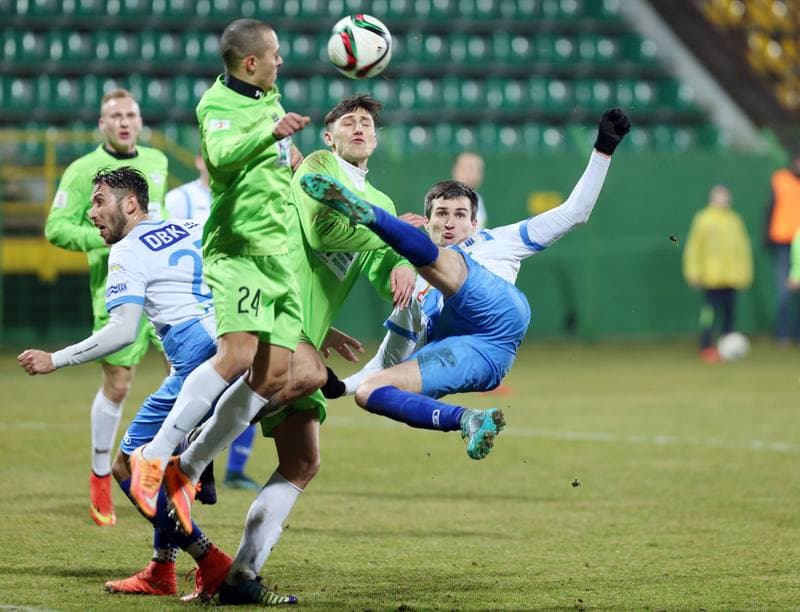 Football. I Liga. Rozwoj Katowice - Stomil Olsztyn. 11.03.2016