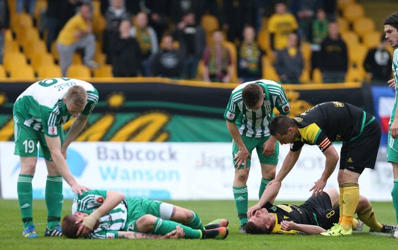 Football. I Liga. GKS Katowice - Olimpia Grudziadz. 16.04.2016