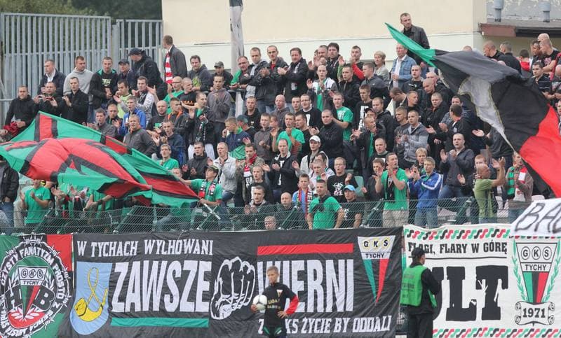 Football. I liga. GKS Tychy - Polonia Bytom. 01.09.2012