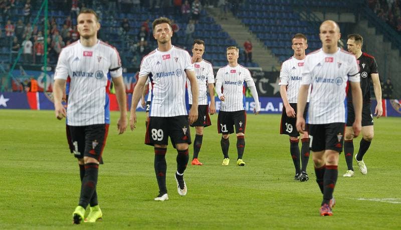 Football. T-Mobile Ekstraklasa. Wisla Krakow - Gornik Zabrze. 09.05.2015