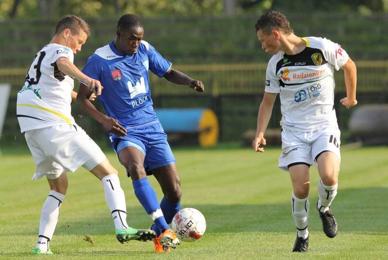 Football. Bytom I liga. Ruch Radzionkow - Wisla Plock. 27.08.2011