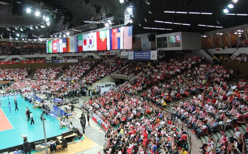 Volleyball. World League. Poland - Canada. 01.06.2012
