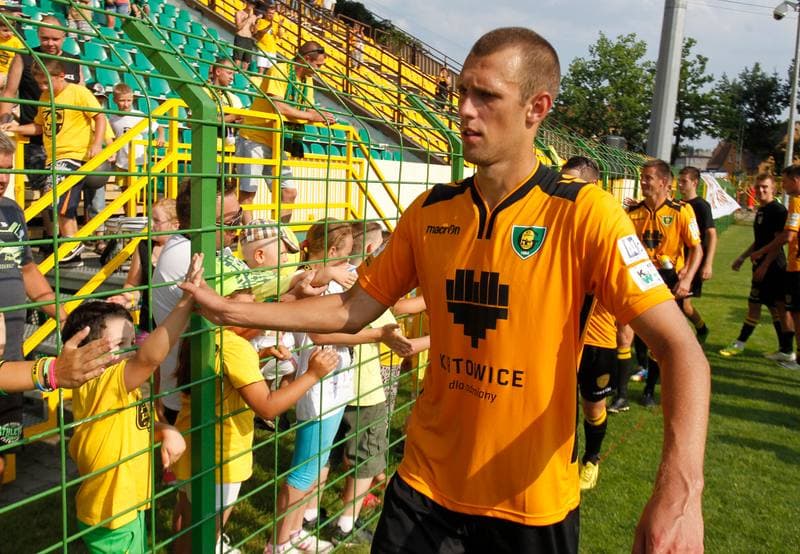 Football. I Liga. GKS Katowice - Widzew Lodz. 02.08.2014