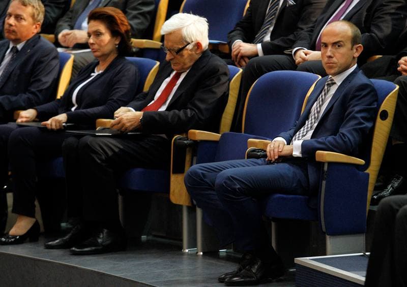 Ewa Kopacz. Silesian University of Technology. Press Conference. 21.05.2015