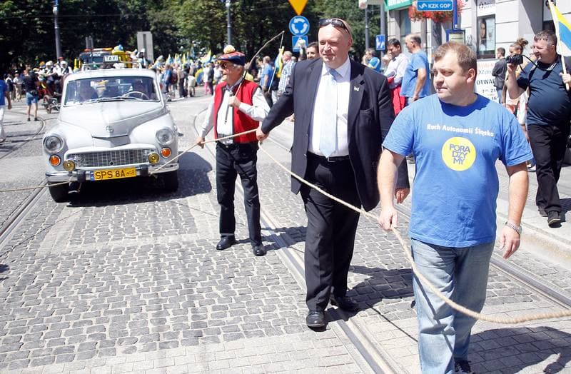 March of the Silesian Autonomy Movement. Katowice. 11.07.2015