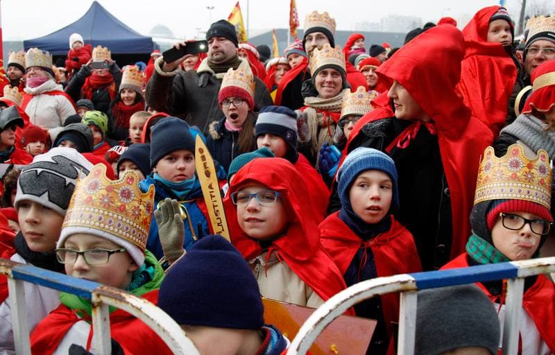 Three Kings Procession. Katowice. 06.01.2016