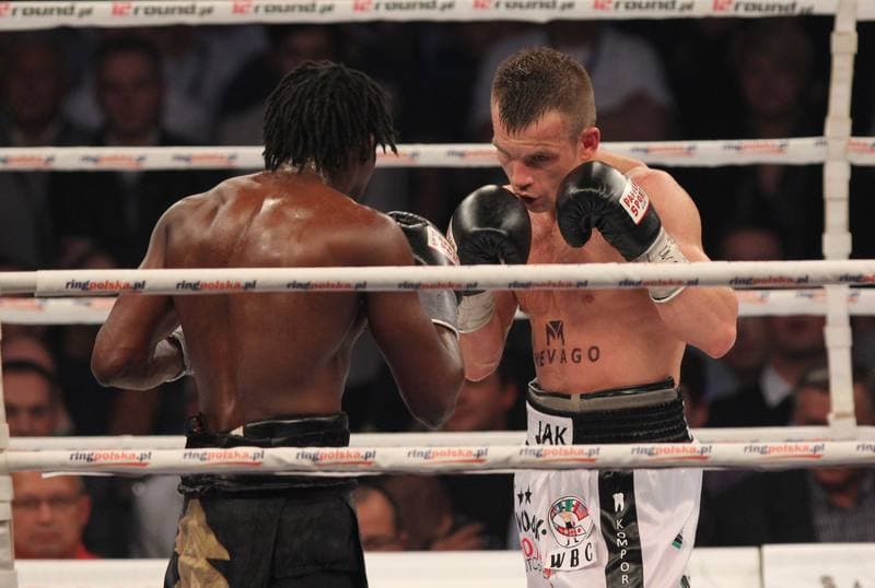 Boxing. Wojak Boxing Night. Damian Jonak - Alex Buema. 15.10.2011