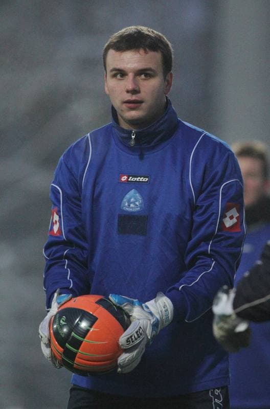 Football. Ruch Chorzow. Training. 17.01.2012