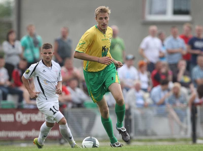 Football. Sparing. Gornik Wesola - Gornik Zabrze. 22.06.2012