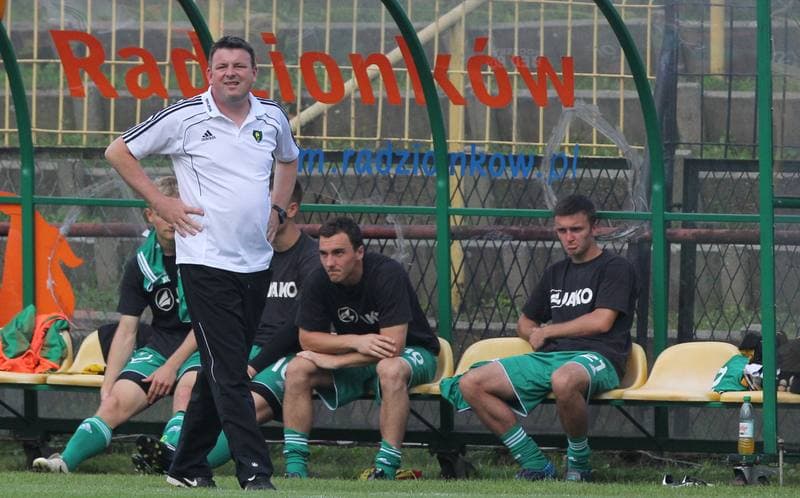 Football. Bytom I liga. Ruch Radzionkow - GKS Katowice. 19.09.2010