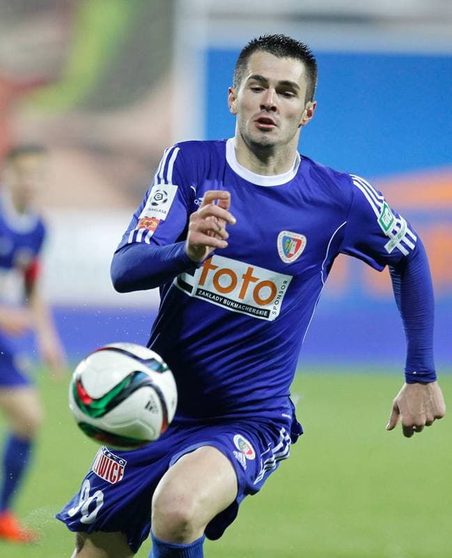 Football. PKO BP Ekstraklasa. Termalica Bruk-Bet Nieciecza - Piast Gliwice. 20.11.2015