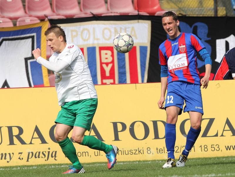 Football. I liga. Polonia Bytom - Okocimski Brzesko. 21.04.2013