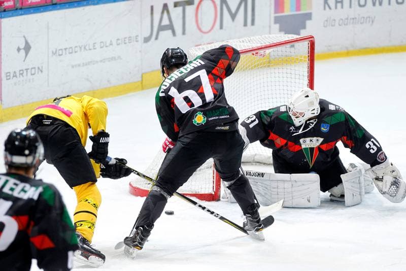 Ice Hockey. Polska Hokej Liga. Tauron KH GKS Katowice - GKS Tychy. 14.01.2018