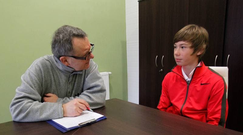 Tennis. Wojciech Marek. Press Conference. 10.01.2014