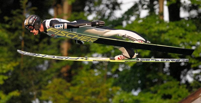Ski Jumping. FIS Grand Prix. Press Conference. 24.07.2014