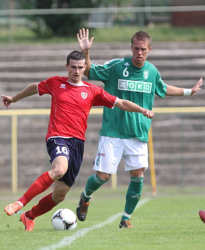 Football. Sparing. MFK Karvina - Piast Gliwice. 07.07.2012