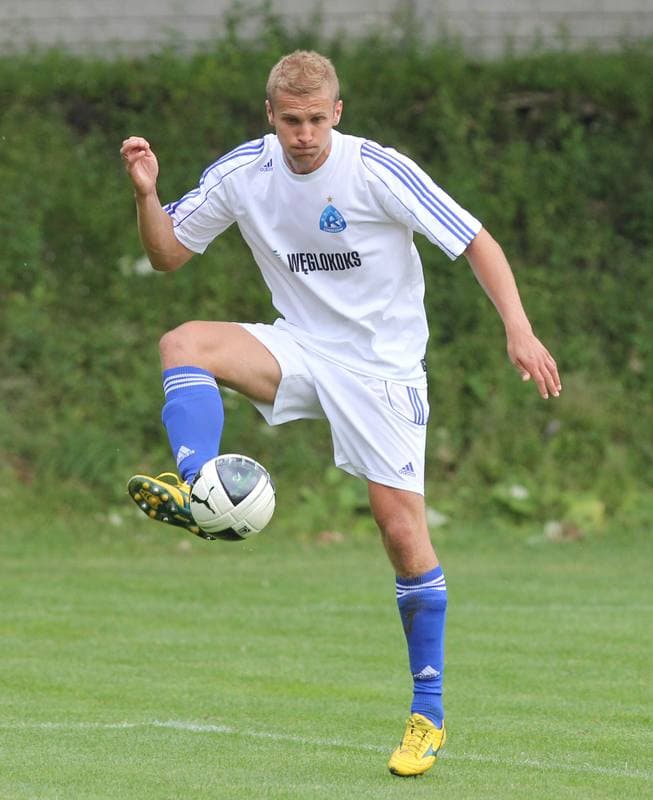 Football. Sparing. Ruch Chorzow - Skra Czestochowa. 20.07.2012