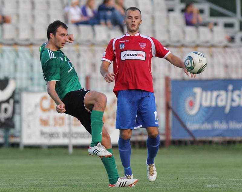 Football. II liga. Rakow Czestochowa - Energetyk ROW Rybnik. 25.08.2012