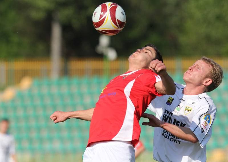 Football. II liga - grupa zachodnia. Rozwoj Katowice - Zaglebie Sosnowiec. 15.05.2013