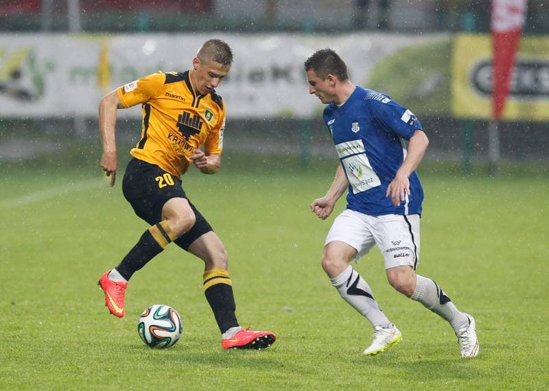 Football. I Liga. GKS Katowice - Sandecja Nowy Sacz. 23.05.2015