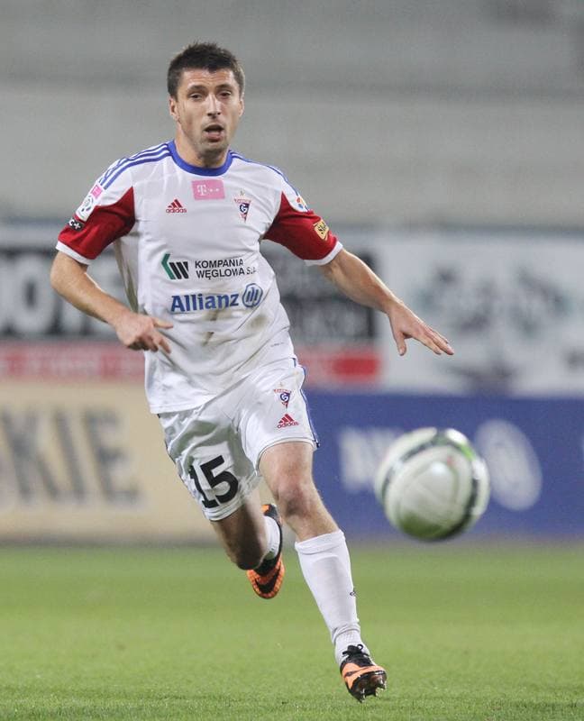 Football. T-Mobile Ekstraklasa. Gornik Zabrze - Zawisza Bydgoszcz. 29.04.2015