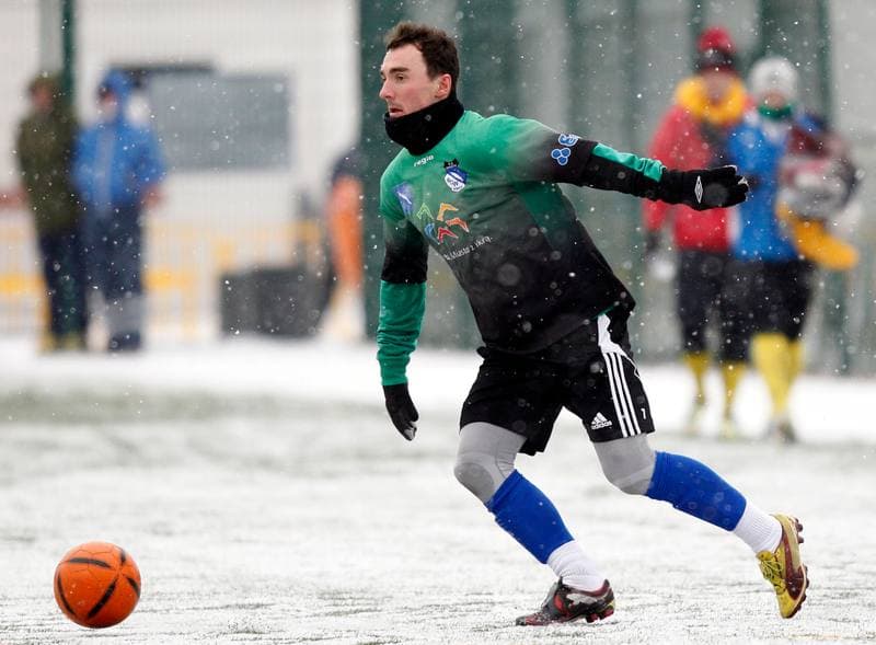 Football. Sparing. Energetyk ROW Rybnik - Janina Libiaz. 25.01.2014